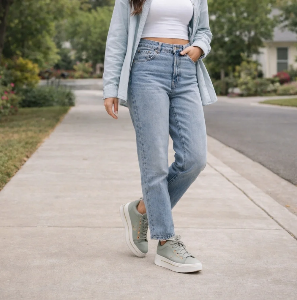 NWT! Skechers x Snoop Dogg Slip-Ins Sage Green Platform Sneakers ✨ Rose Gold • - Picture 8 of 8